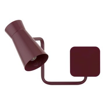 Argon 8881 - LORD Wall Lamp 1xE14/7W/230V, Wine Red