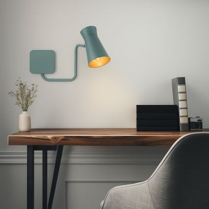 Argon 8883 - LORD Wall Lamp 1xE14/7W/230V, Grey