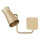 Argon 8884 - LORD Wall Light 1xE14/7W/230V Gold