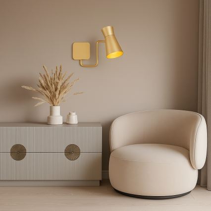 Argon 8884 - LORD Wall Light 1xE14/7W/230V Gold