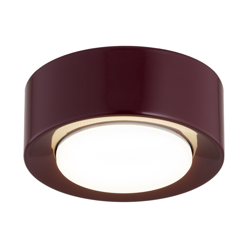 Argon 8904 - ELORA Ceiling Light 1xGX53/7W/230V, Ø 11 cm, burgundy