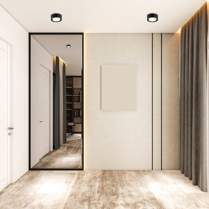 Argon 8905 - Ceiling light ELORA 1xGX53/7W/230V Ø 11 cm black