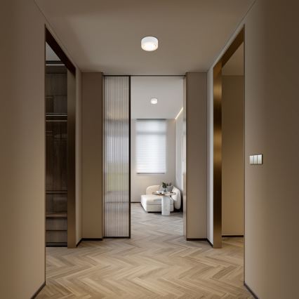 Argon 8915 - ELORA ceiling light 1xGX53/7W/230V Ø 11 cm white