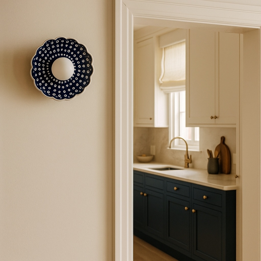 Argon 8933 - BOLL Wall Lamp 1xG9/6W/230V Blue