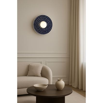 Argon 8935 - Wall light BOLL 1xG9/6W/230V blue