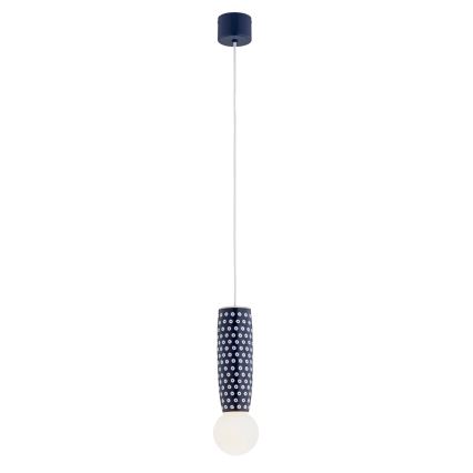 Argon 8937 - Pendant light on cable BOLL 1xG9/6W/230V blue
