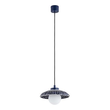 Argon 8948 - BOLL cable pendant light 1xG9/6W/230V Blue