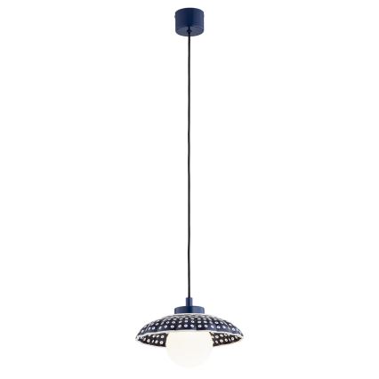 Argon 8948 - BOLL cable pendant light 1xG9/6W/230V Blue