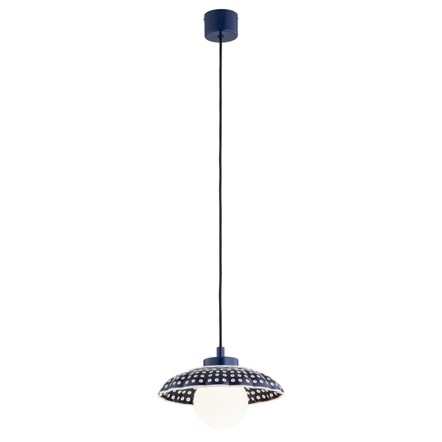 Argon 8948 - BOLL cable pendant light 1xG9/6W/230V Blue