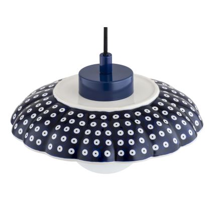 Argon 8948 - BOLL cable pendant light 1xG9/6W/230V Blue