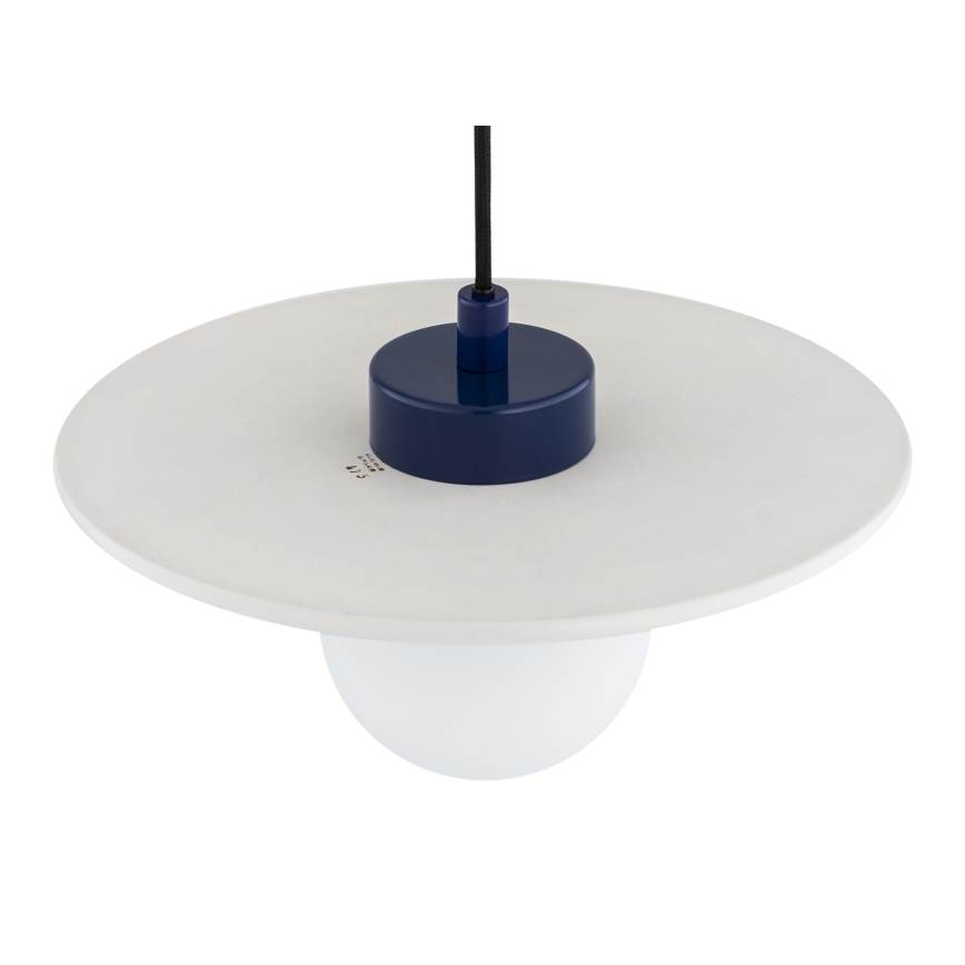 Argon 8950 - Cable-suspended pendant BOLL 1xG9/6W/230V blue