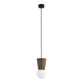 Argon 8952 - VOLANTE bathroom pendant light suspended on cable 1xG9/6W/230V IP44 brown