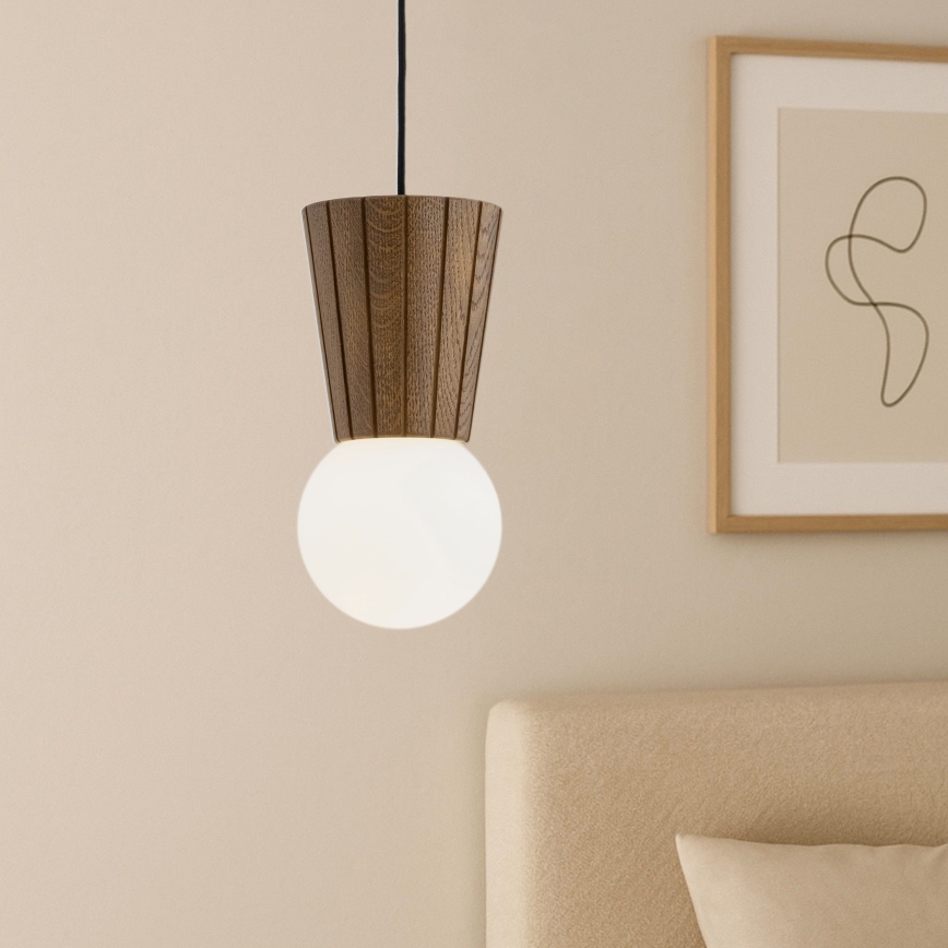 Argon 8952 - VOLANTE bathroom pendant light suspended on cable 1xG9/6W/230V IP44 brown