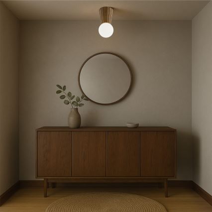 Argon 8974 - VOLANTE Bathroom Ceiling Light 1xG9/6W/230V IP44 Ø12 cm, Brown