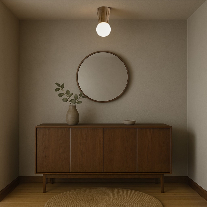 Argon 8974 - VOLANTE Bathroom Ceiling Light 1xG9/6W/230V IP44 Ø12 cm, Brown