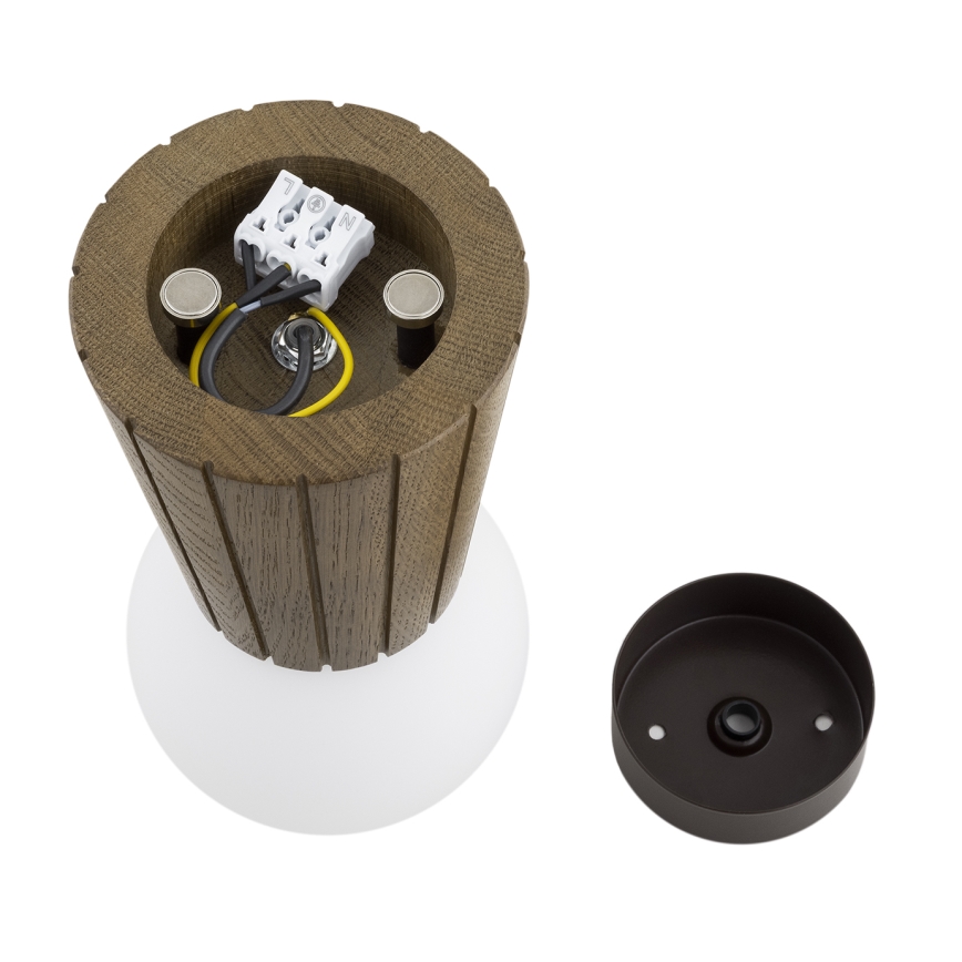 Argon 8974 - VOLANTE Bathroom Ceiling Light 1xG9/6W/230V IP44 Ø12 cm, Brown