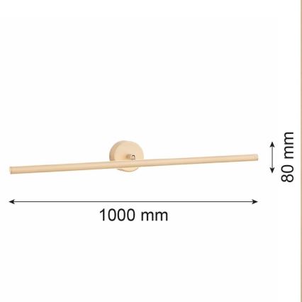 Argon 8996 - MIRI LED Picture Light LED/18W/230V 3000K 100 cm beige