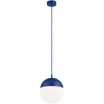 Argon 9000 - LIV cable-suspended outdoor pendant light, 1x E27/15W/230V, IP44, blue