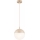 Argon 9001 - Outdoor pendant light on cable LIV 1xE27/15W/230V IP44 beige