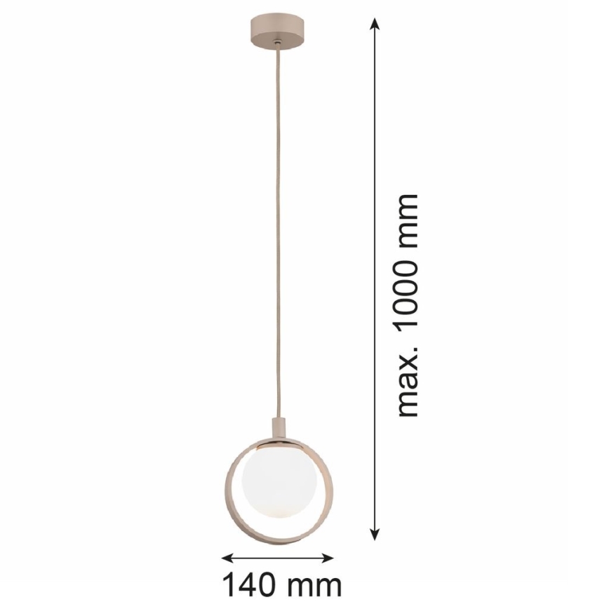Argon 9003 - SATUROS Cable-Suspended Pendant Light 1xG9/6W/230V
