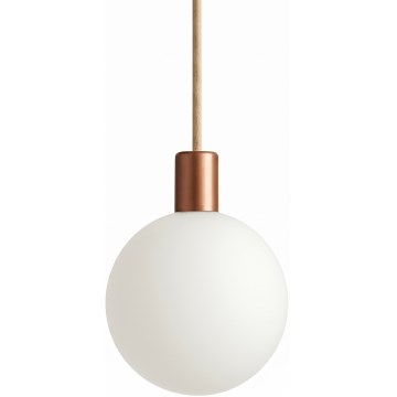 Argon 9006 - Outdoor cable pendant ORE 1xG9/6W/230V IP44 Copper