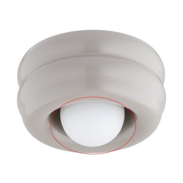 Argon - Replacement glass for TEVO G9 fixture Ø 19 cm