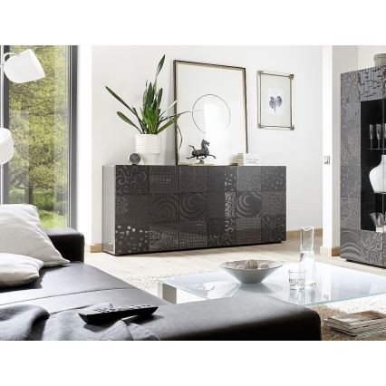 ARIA Anthracite Chest of Drawers