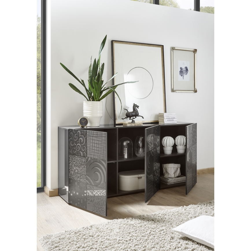 ARIA Anthracite Chest of Drawers