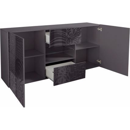 ARIA Anthracite Chest of Drawers