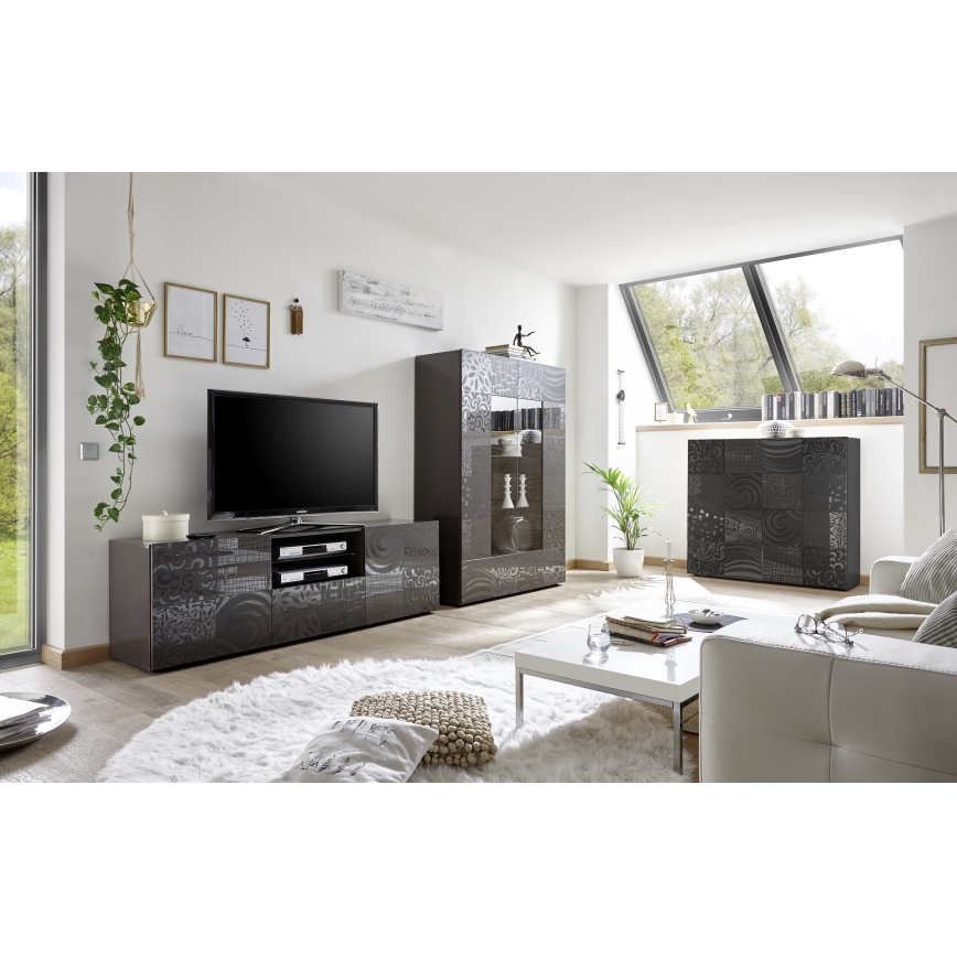ARIA Anthracite TV Stand