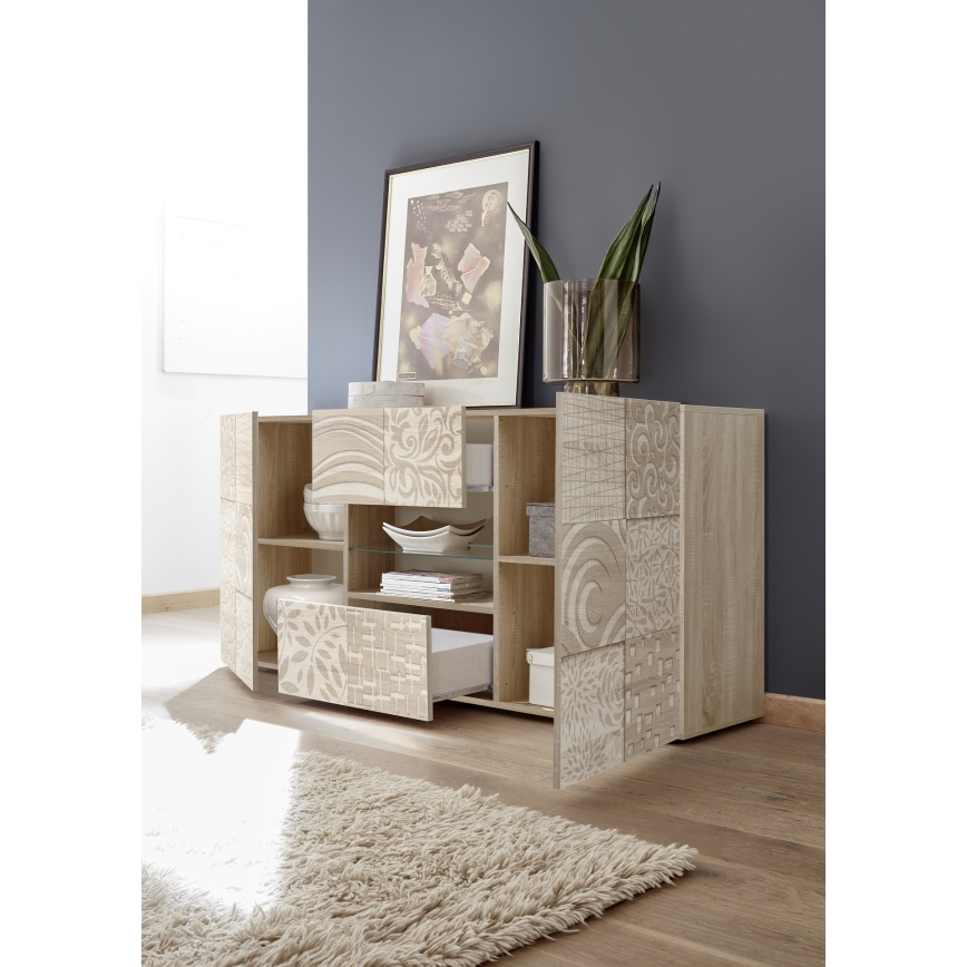 ARIA dresser in Sonoma Oak