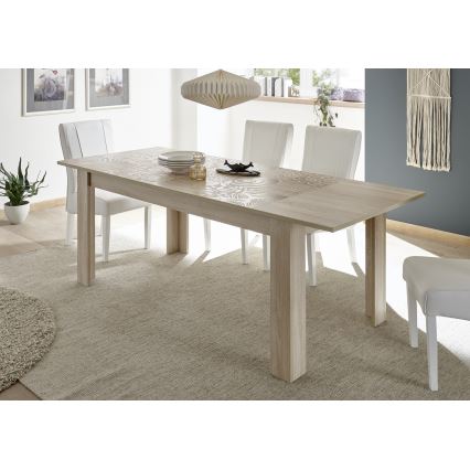 ARIA Extendable Dining Table in Sonoma Oak