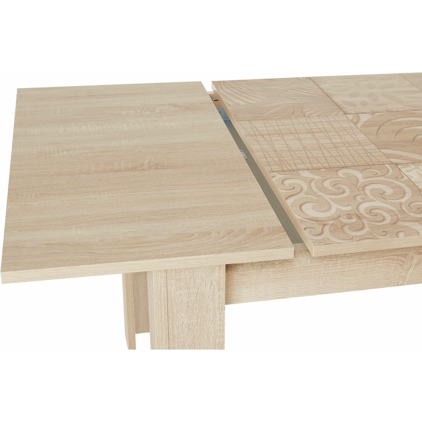 ARIA Extendable Dining Table in Sonoma Oak