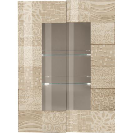 ARIA Sonoma Oak Display Cabinet
