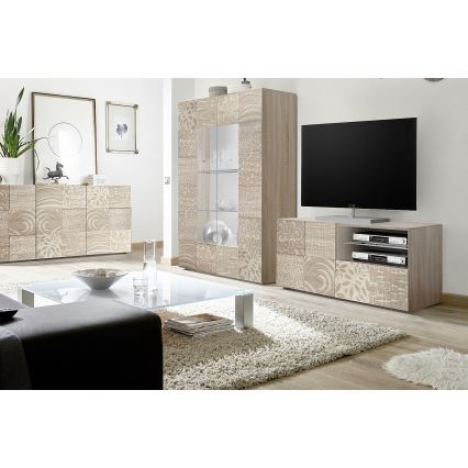 ARIA TV Stand in Sonoma Oak