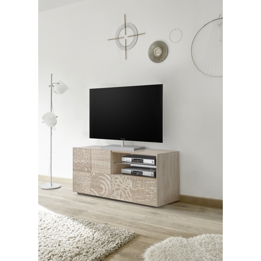 ARIA TV Stand in Sonoma Oak