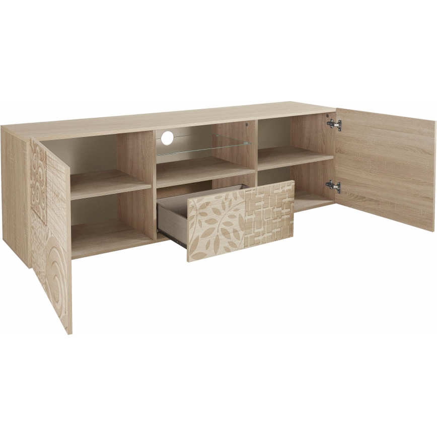 ARIA TV Stand, Sonoma Oak