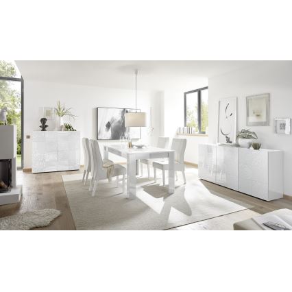 ARIA White Chest of Drawers