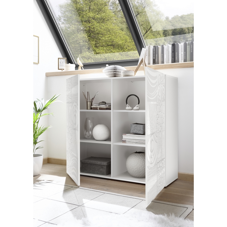 ARIA White Chest of Drawers