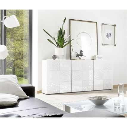 ARIA White Chest of Drawers