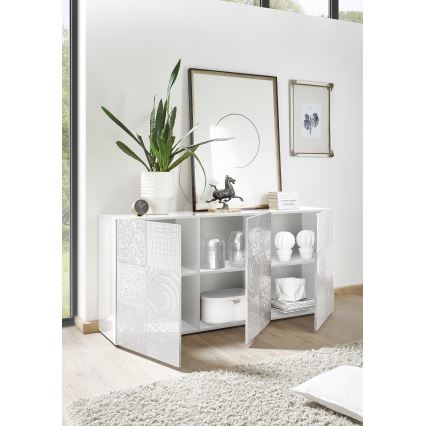 ARIA White Chest of Drawers