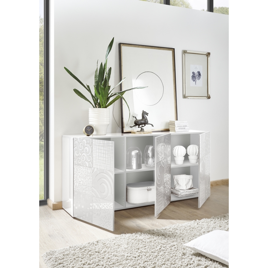 ARIA White Chest of Drawers