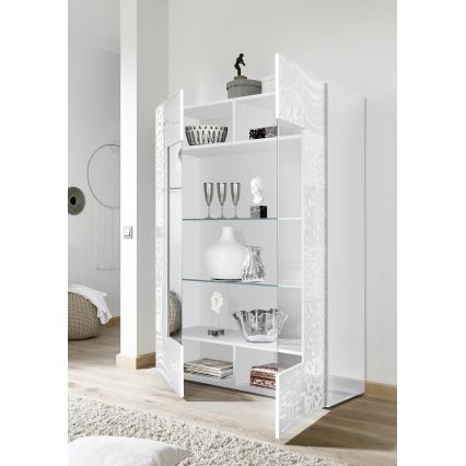 ARIA White Display Cabinet