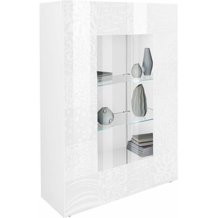 ARIA White Display Cabinet