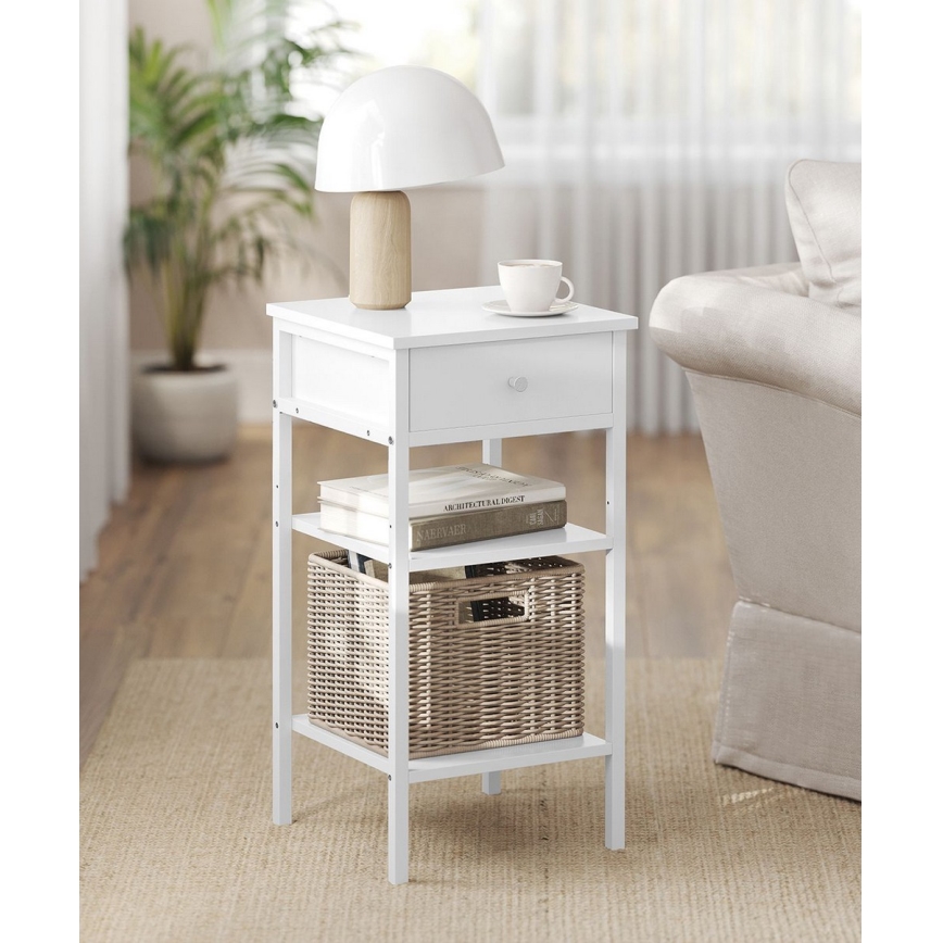 ARIN White Nightstand