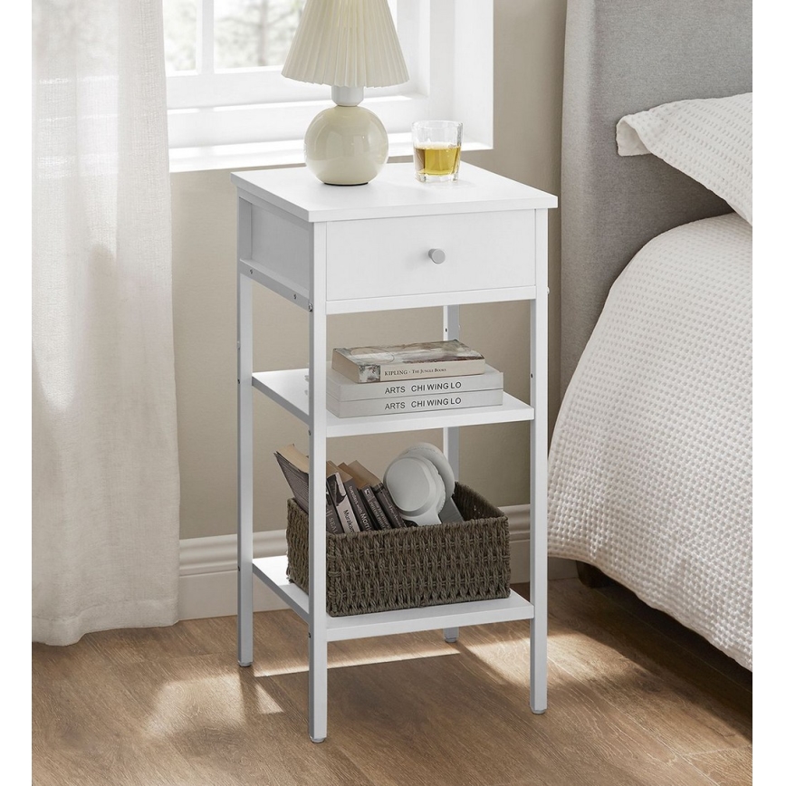 ARIN White Nightstand