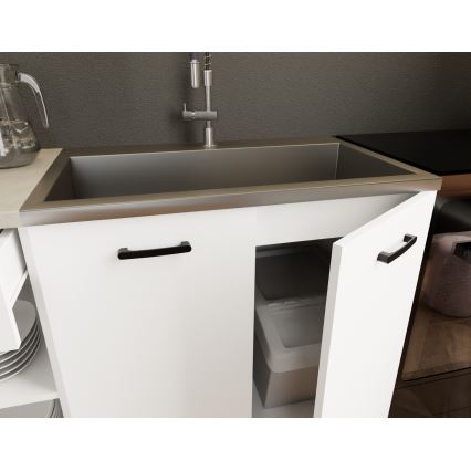 ARLEN 180 cm Kitchen Unit, White