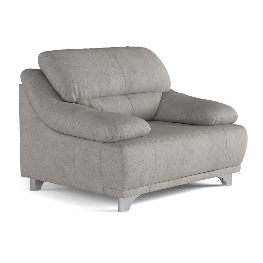 Armchair RIMINI light grey