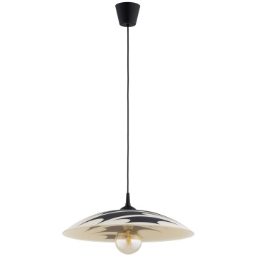 ARMI Cord Pendant Light 1xE27/15W/230V Black/Beige