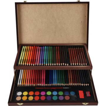 ART BOX 91-piece Painting Set in a Carry Case